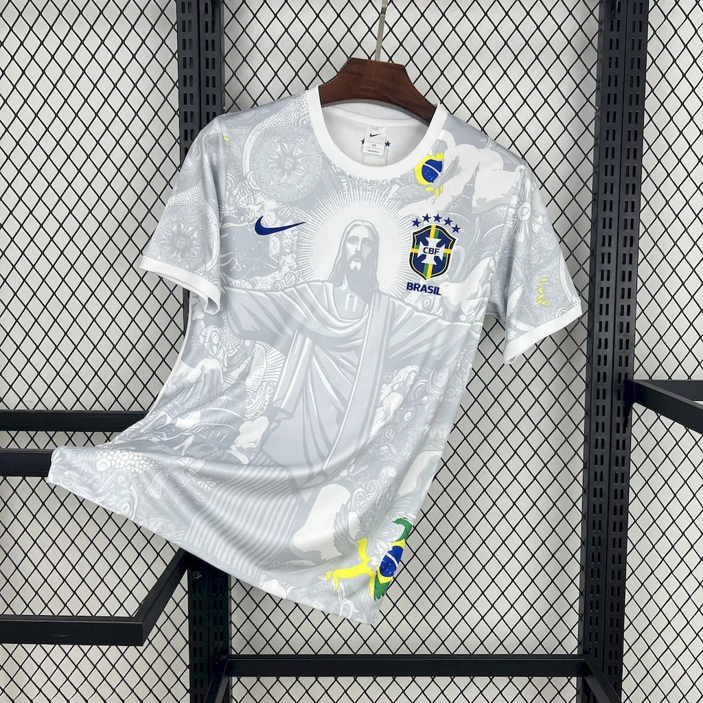 2025/2026 Brazil Special Edition White Football Shirt