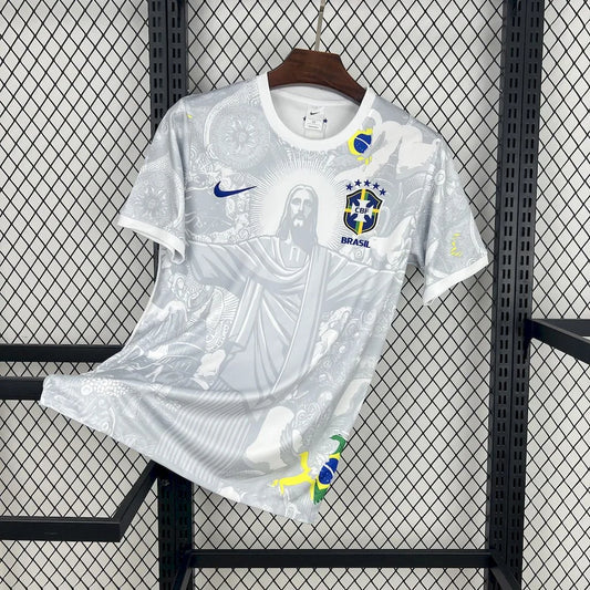 2025/2026 Brazil Special Edition White Football Shirt