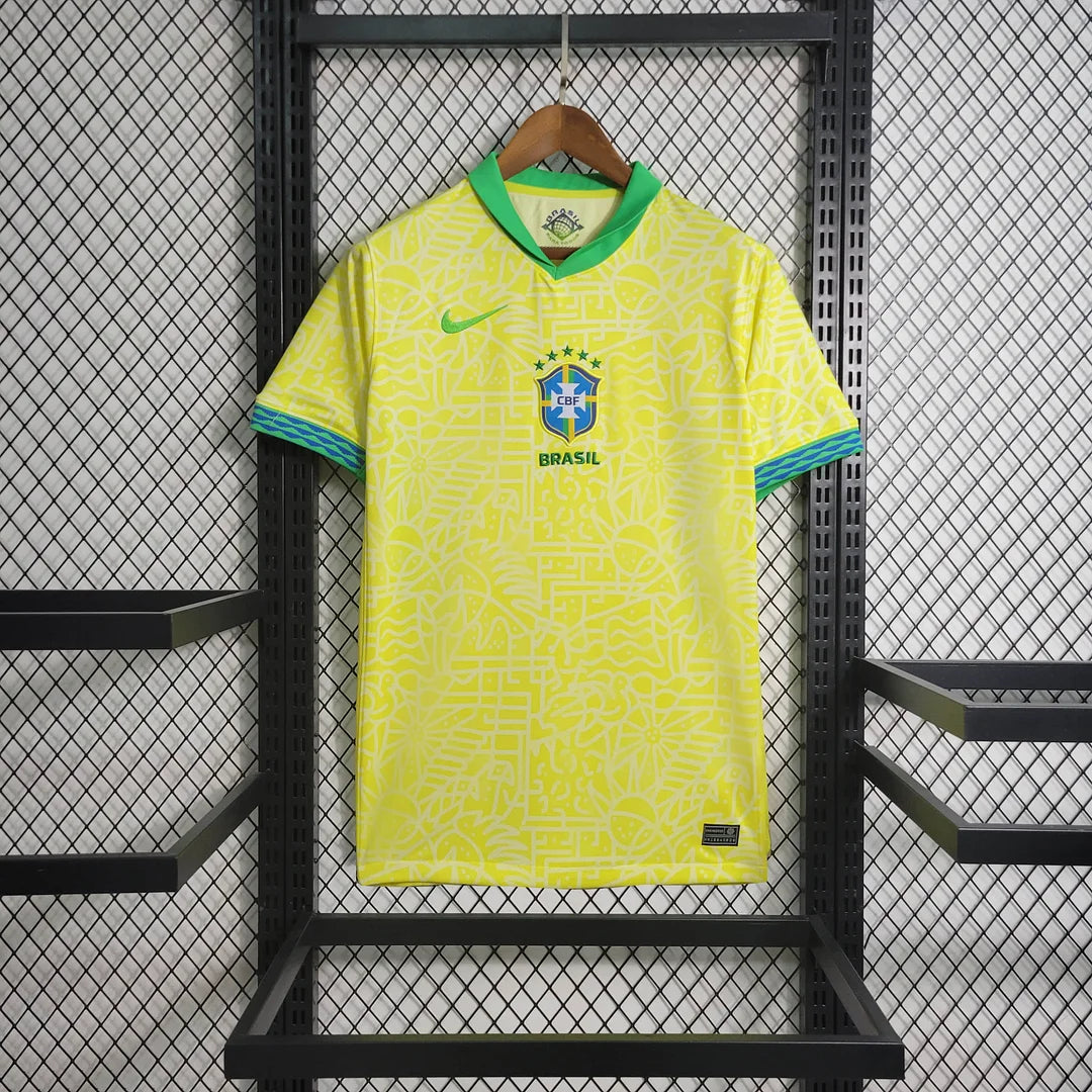 2024 Brazil Home Football Shirt