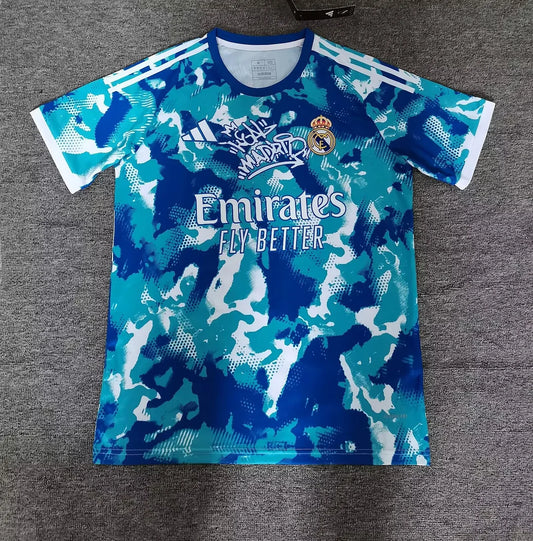2025/2026 Real Madrid Special Edition Blue Football Shirt