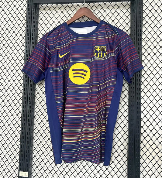 2025/2026 Barcelona Pre-race suit Football Jersey