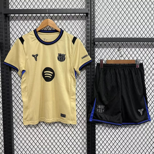 2025/2026 Barcelona Away Football Jersey Kids Size